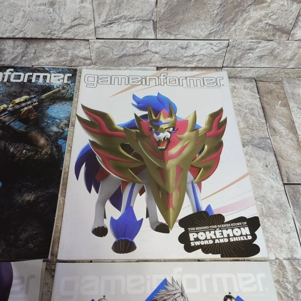 Lot Of 4 Game Informer Magazine Issues 318, 319, 320, 321